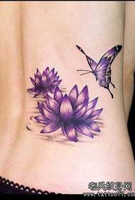 butterfly lotus tattoo maitiro
