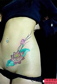 struk Lotus uzorak tetovaže