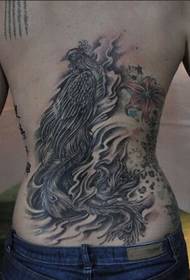 cintura besta tatuagem phoenix padrão tatuagem imagem
