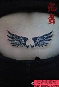 ключовий популярний класичний татемний крила татуювання