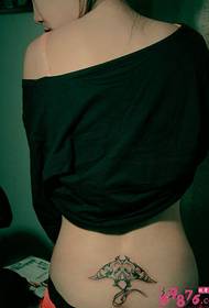 immagine sexy del tatuaggio di modo della vita