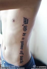 La vita in stile gotico si basava inizialmente sul modello del tatuaggio della fortuna