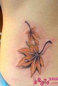 struk javorov list prekrasna slika tetovaže