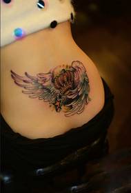 I-Creative back kiist yephiko lomqhele wesithombe se-tattoo