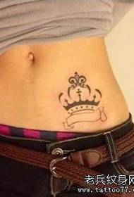 modello di tatuaggio da donna in vita