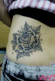 talie sexy poze cu tatuaj trandafir