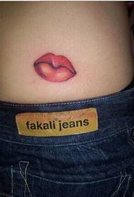 vita di ragazze belle belle labbra rosse sexy immagini del modello del tatuaggio