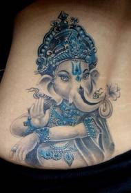 намунаи Tattoo камар: камар ба мисли худои Tattoo Намунаи