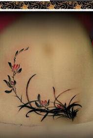 cailíní narcissus álainn álainn Clúdach an pictiúr patrún tattoo