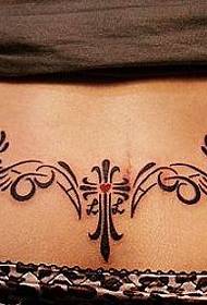 Taille Tattoo-Muster: Taille Totem Taille Rebe Tattoo-Muster