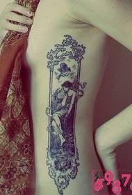 ragazza foto vita ritratto ritratto tatuaggio foto
