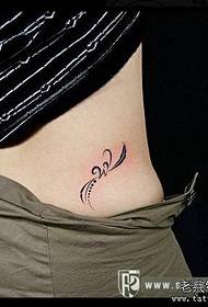 girovita da donna Personalità con disegno del tatuaggio totem
