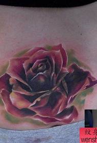 dívky pasu populární klasické evropské a americké barvy růže tetování vzor