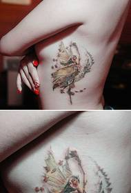 bella immagine del tatuaggio del genio della vita di canto