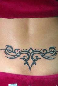 vita di ragazze solo bellissimo modello di tatuaggio in vita totem