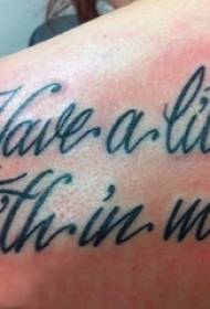 Fiore tatuaggio inglese ragazza schiena fiore foto tatuaggio corpo