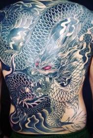 indietro Nuovo modello di tatuaggio fantasy drago in stile giapponese