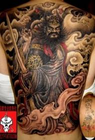 ar ais patrún tattoo diabhal na Síne