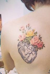 azu obere Fresh obi floral tattoo ụkpụrụ