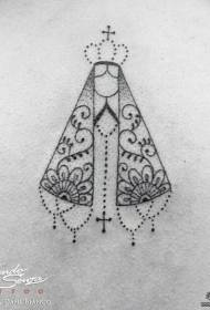 back small fresh tattoo tattoo pattern
