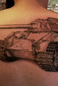 atpakaļ uz dzīvesveidīgo vācu tanku tetovējuma modeli