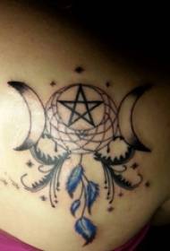 Modèl tatoo Dreamcatcher ti fi tounen modèl tatoo rèv rezo