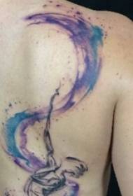 tattoo ya ballet tattoo nyuma ballet tattoo picha