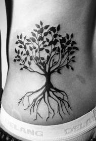 struk modni totem tetovaža stablo uzorak