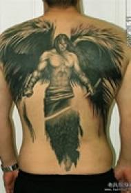πίσω αποτυχημένο άγγελος τατουάζ Lucifer
