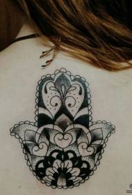 Indietro Fatima Hand Totem Sting Tattoo Pattern