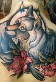 Bai Le eläintatuointi tyttö takaisin eläin tatuointi kuva