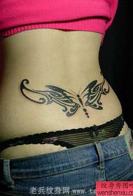 un'immagine del tatuaggio del tatuaggio totem farfalla farfalla vita selvaggia