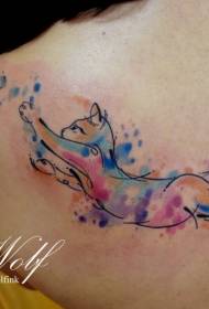 back cat cute catching catcolor watercolor qaabka buufiska tufaaxa tigidhada