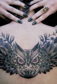 mapapiro eshure owl tattoo maitiro