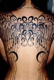 farar fata reshe siffar totem tattoo