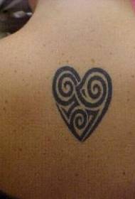 toe foʻi mai le tagata uliuli o le totem tattoo tattoo
