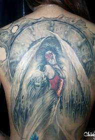 pozadinski krilatica leprechaun tetovaža uzorak