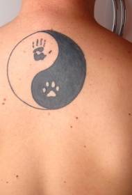 lọta dị mfe yin na yang asịrị tattoo