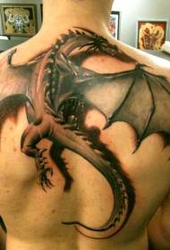 вярнуцца фантазіі малюнак татуіроўкі дракона