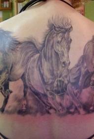 zpět tři nádherné vzory tetování koně Pentium