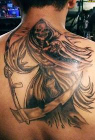კარგი საშინელი სიკვდილის tattoo ნიმუში 75461 - უკან მეომარი warhorse tattoo ნიმუში