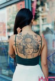 Mma azụ art mara mma geisha tattoo ụkpụrụ