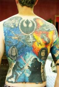 Ar ais Dathanna Patrún Tattoo Star Wars