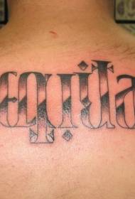 Toe foʻi le ata o le tattoo tattoo Spanish