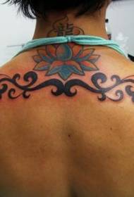backus lotus Hindu pattern of tattoo tattoo