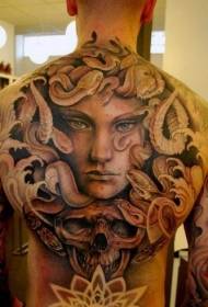 Kudzoka kunoshamisa zvakaipa Medusa Shah uye dehenya tattoo peni