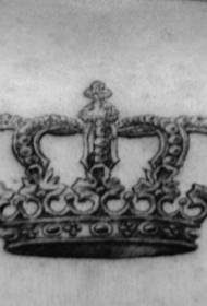 terug mooi kroon tattoo-patroon