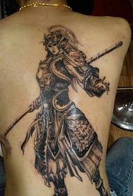 Valkyrie Zhao Yun Zhao Zilong tatuaj din spate