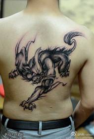 wreed horror monster tattoo patroan