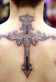 figura del tatuaggio retro della bilancia